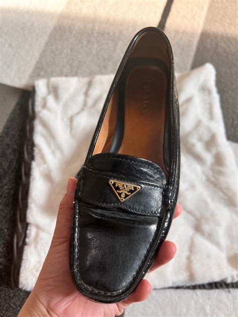 prada like loafers|Prada driving loafers women's.